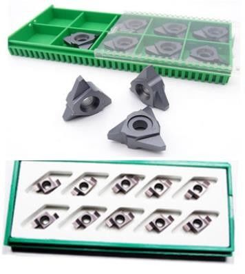 Chèn cacbua CNC bên ngoài bằng vàng 11ER 22ER Chống rỉ được đánh bóng cao