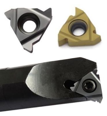 TT32R6003 ISO Carbide Threading Chèn Lớp phủ PVD 10pcs / Box